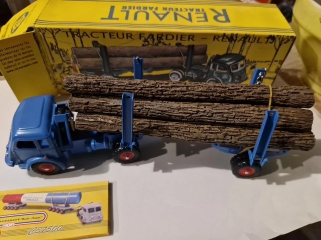 RARE ! CIJ LES JOUETS RENAULT CAMION BENNE - FAUSSE PORTE DROITE