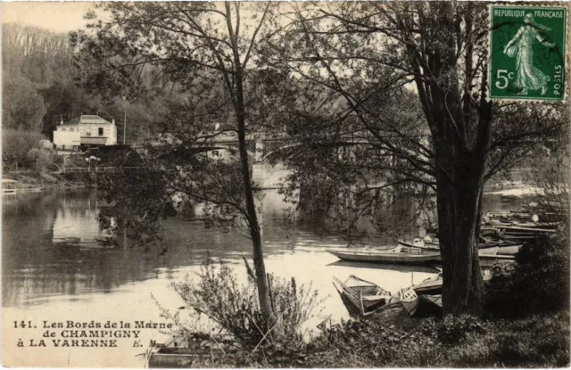 CPA Les Bords de la Marne de Champigny a La Varenne (1352007)