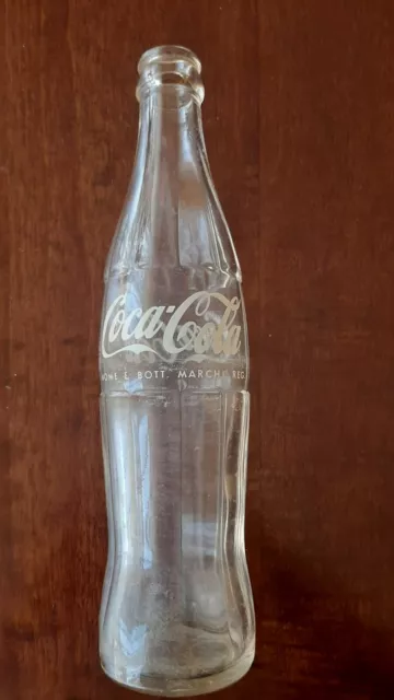 Bottiglia Coca Cola Originale Anni 60  Trieste