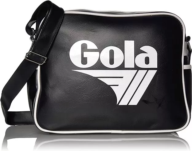 Gola Redford Bag Borsa A Tracolla Nera e Bianca Casual Nuova Classic