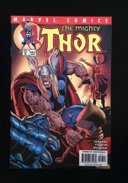 Thor #37 (2Nd Series) Marvel Comics 2001 Vf+