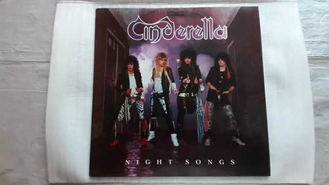 Cinderella     "Night Songs"     Vinyl Lp Records