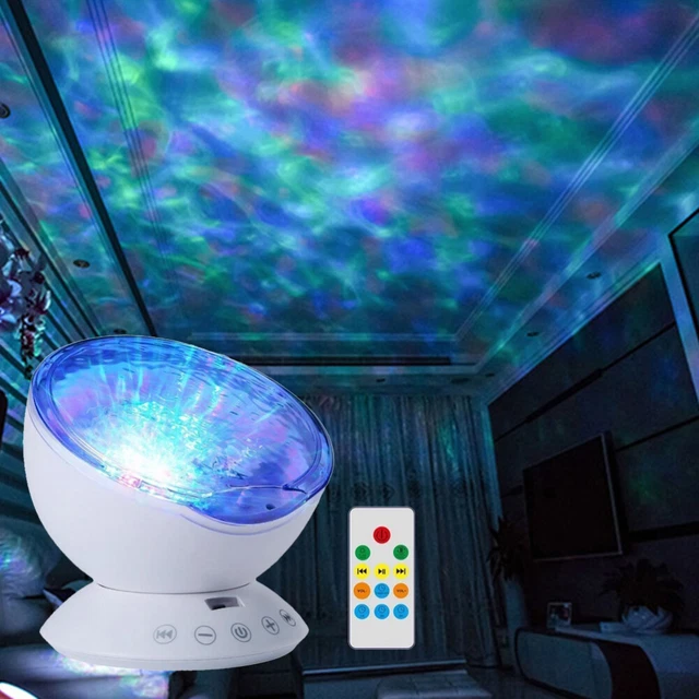 Luce notturna proiezione multicolore cameretta bambini asilo nido