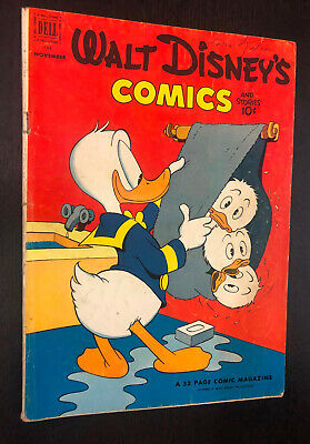WALT DISNEYS COMICS AND STORIES #146 (Dell Comics 1952) -- Golden Age -- VG-