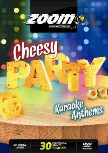 Zoom Karaoke Cheesy Party Anthems Black Lace 80s Disco DVD - 30 cheesy tracks!