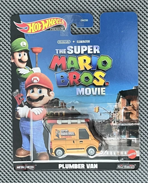 HOT WHEELS PREMIUM 2023 (The Super Mario Bros. Movie) "Plumber Van