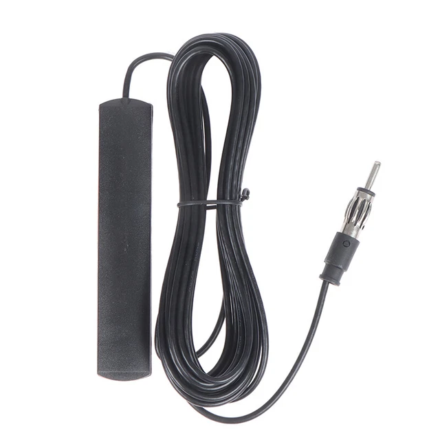 Amplificatore Segnale Antenna Auto Pumwoy - Booster FM/AM 12V, Universale, Con Adesivo E Clip - Foto 3