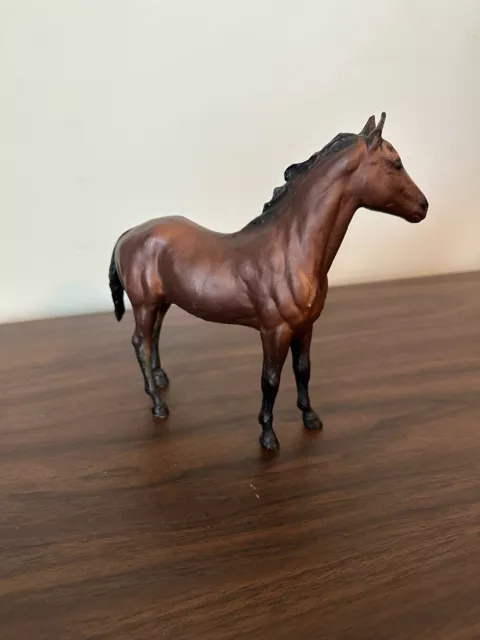 Breyer Molding Co Horse Dark Red-brown With Black Mane Tail Lower Legs 3