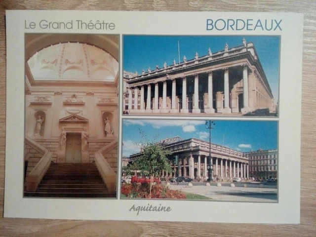 Cpsm Cpm 33 Gironde Bordeaux Le Grand Théâtre Différentes Vues