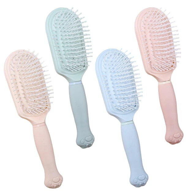 Brosse à cheveux de peigne de coiffure de coussin d'air de femmes pour le