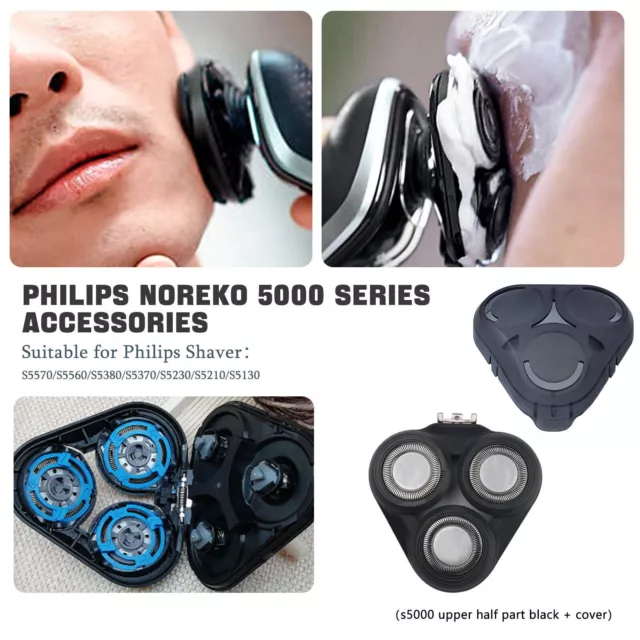 Replacement Complete Head Assembly Fit For Philips Norelco Series 5000 Shavers