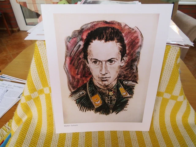 Walter Schuck Me 262 Pilot Luftwaffe Jagdgeschwader 7 Wehrmacht 2.WK Militaria