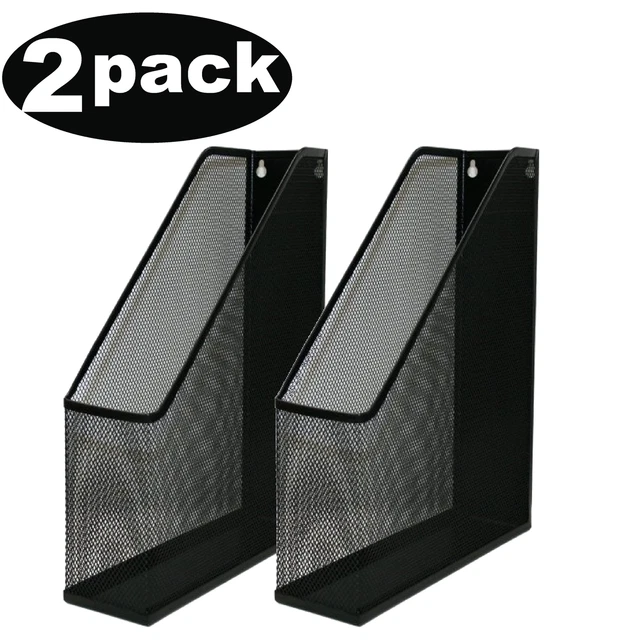 Ybm Home Black Mesh Steel Wall mount Hanging Desktop Black