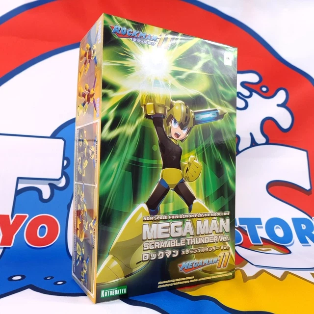 MEGA MAN 11 RockMan Plastic Model Kit Scramble Thunder Ver