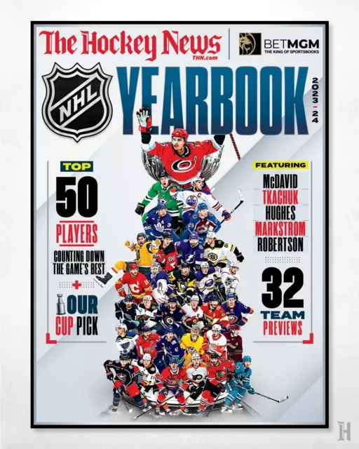THE HOCKEY NEWS 20232024 Nhl Yearbook Exclusive From Publisher! 14.
