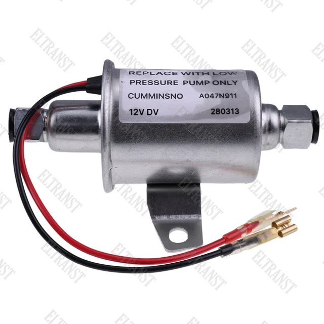 12V FUEL PUMP RV006 E11012 for Cummins Onan Generator 3.55 PSI 2535