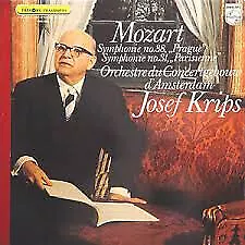 Wolfgang Amadeus Mozart Concertgebouworkest Josef Krips Symphonie No.38 ''Prague