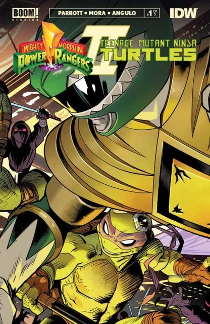 Mmpr Teenage Mutant Ninja Turtles II #1 Cover D