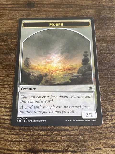 Morph Token 15/15 Masters 25 MTG Magic The Gathering D1677*