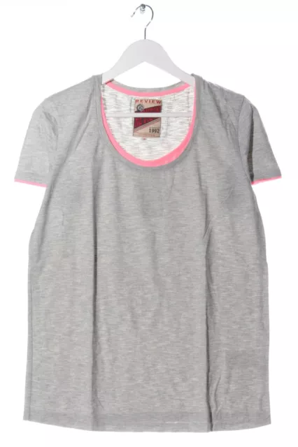 REVIEW Shirt basique Dames T 40 gris clair style décontracté
