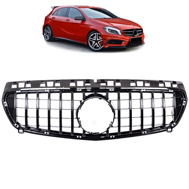 Calandre GT Panamericana Noir Chrome Pour Mercedes Classe A W176 (2013-2015) - Neuve