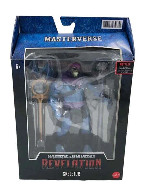 Masters of the Universe Figurine Articulée Skel-Knight de 14 cm du film de 2026 Les Maîtres de l'Univers, jouet fidèle au personnage de soldat, 14 points d'articulation et épée, JKH93