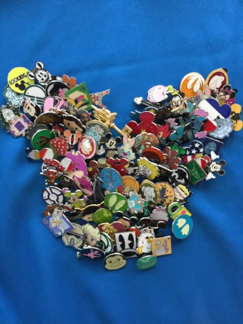 Disney Assorted Pin Trading Lot ~ Pick Size From 5-300 ~ Brand New ~ No Doubles 2