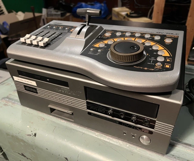 EDIROL DV-7DL PRO Studio Edition ビデオ編集名機!付属品多数 EDIROL DV-7DL PRO Studio Edition ビデオ編集名機!付属品多数