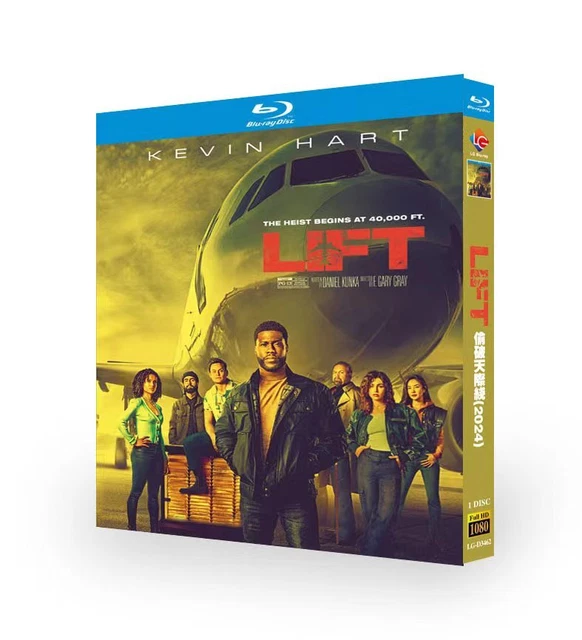 LIFT 2024 BD Movie BluRay 1 Disc All Region Brand New Boxed English