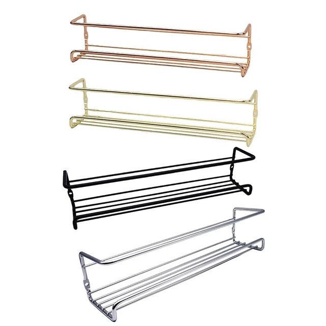 Porte-Pantalon Extensible à 22 Bras HUSPOO - Gain De Place Pour Armoire, Avec Flocage Antidérapant Et Amortisseur Silencieux - Coloris Café - 9