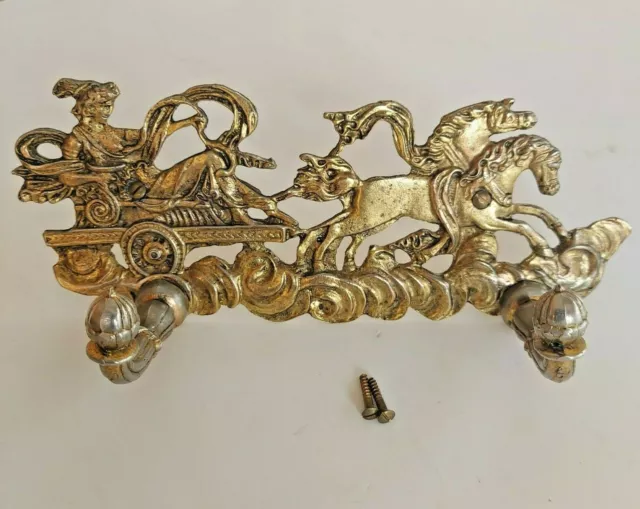 1963 James Papalia Original Towel Hook / Hanger Brass Wall Towel Hanger/Hook