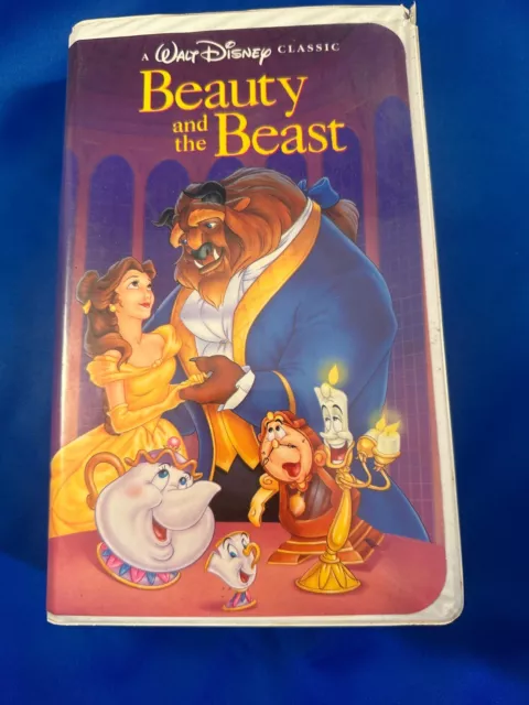 Beauty and the Beast (VHS, 1992, Deluxe Edition)