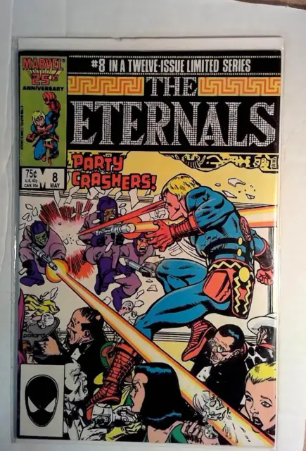 Eternals #8 Marvel Comics (1986) VF+ 2nd Series 1st Print Comic Book