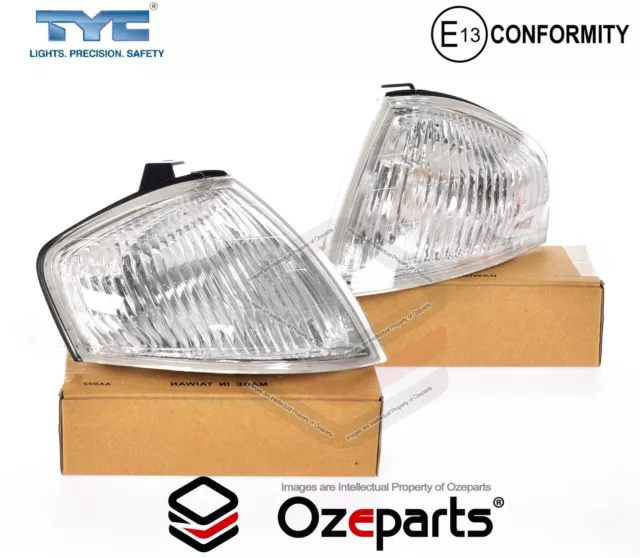 Pair LH+RH Corner Light Indicator Lamp For Mazda 323 Protege / Astina BJ 98~00