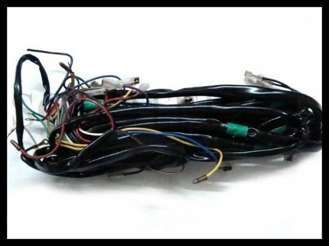 Cablaggio elettrico conversione Vespa 6V a 12V 150 Vbb Super Vm Vn