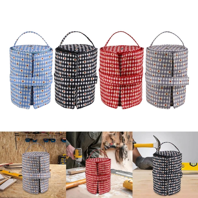 Knitting Needles Bag Small DIY Tool Large Capacity Yarn Storage Organizer