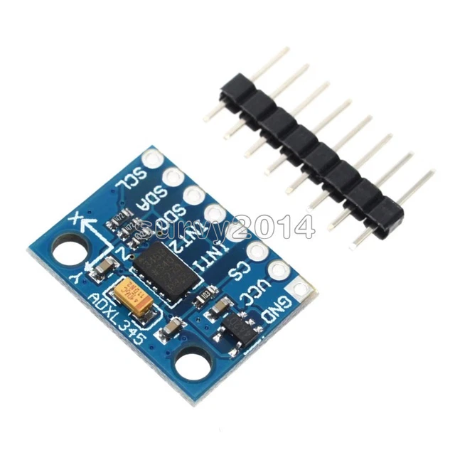 ADXL345 3-Axis Digital Acceleration of Gravity Tilt Module AVR ARM MCU