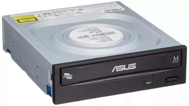 ASUS DRW-24D5MT Internal Burner Black with M-Disc Holder