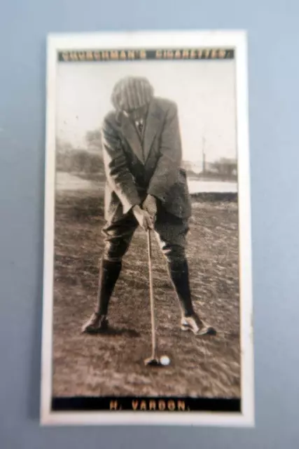 Churchman Famous Golfers Harry Vardon # 46 1927   Mint See  Photo's