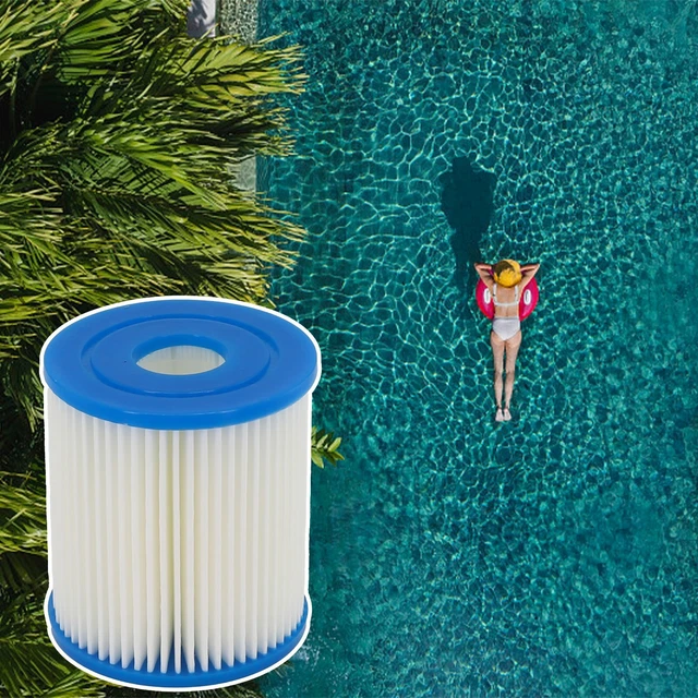 Filtro Cartuccia Ricambio Per Piscina Idromassaggio HWC-E32, 7,7x10 Cm, Per Modelli PH050011/PH050012