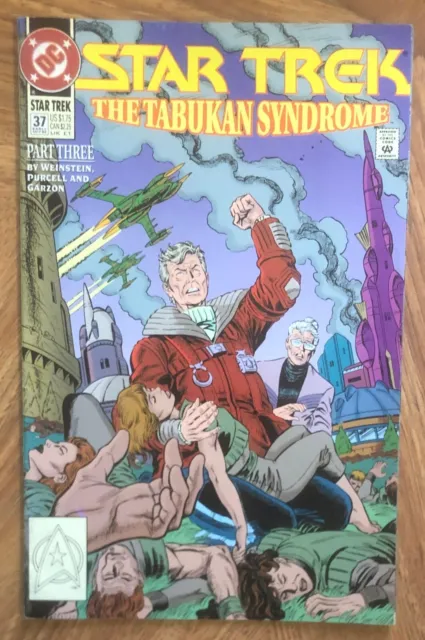 STAR TREK: THE TABUKAN SYNDROME DC Comics #37 October 1992
