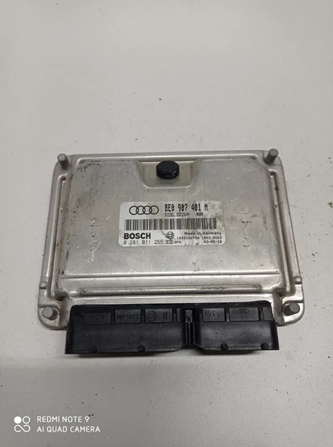CALCULATEUR MOTEUR ECU Audi A4 A6 2.5 Tdi 0281011255 / 8E0907401M (27C ...