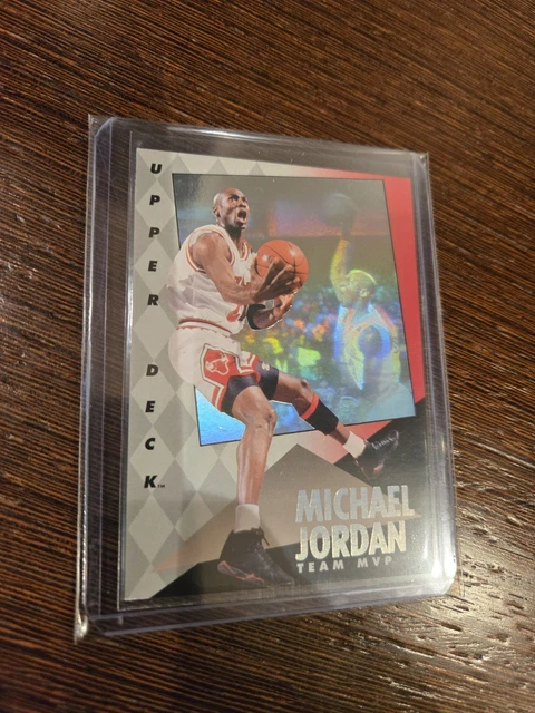 1993 UPPER DECK Michael Jordan Team MVP Hologram Rare MJ