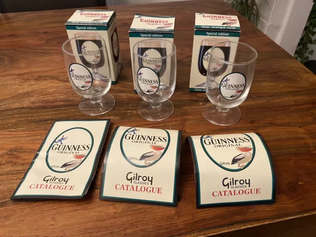GUINNESS GILROY COLLECTION PINT GLASSES (2pk) - Irish Crossroads