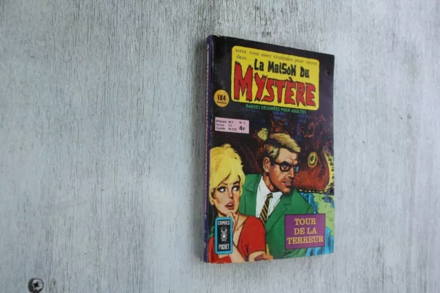 La Maison Du Mystere N°2/Tour De La Terreur/Tbe/Comics Pocket/1976