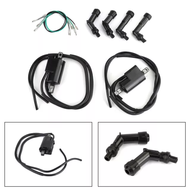 Ignition Coils and Spark Plug Caps fit for Honda CB350F CB400F CB500 CB550 R1