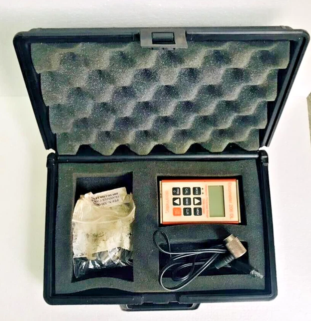 ELCOMETER 206DL ULTRASONIC Thickness Gauge with Transducer $1,200.00