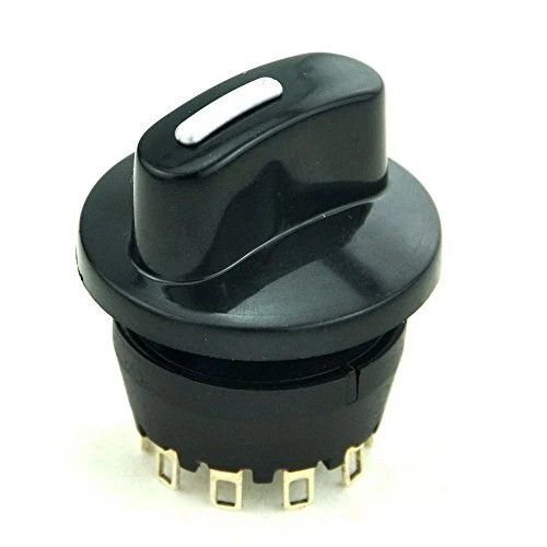 1PCS SP5T 8A/250V 1 Pole 5 Way Rotary Switch, with Knob.