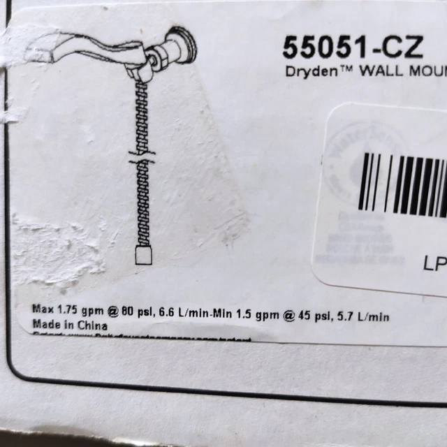 Delta 55051-CZ Dryden Adjustable Wall Mount Hand Shower, Champagne Bronze