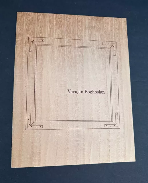 Varujan Baghosian Art Exhibition Catalog 1975 Cordier & Ekstrom Vintage